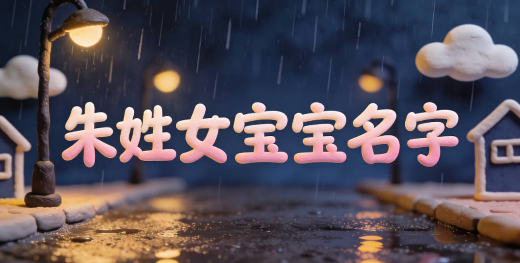 有創(chuàng)意的朱姓女寶寶名字