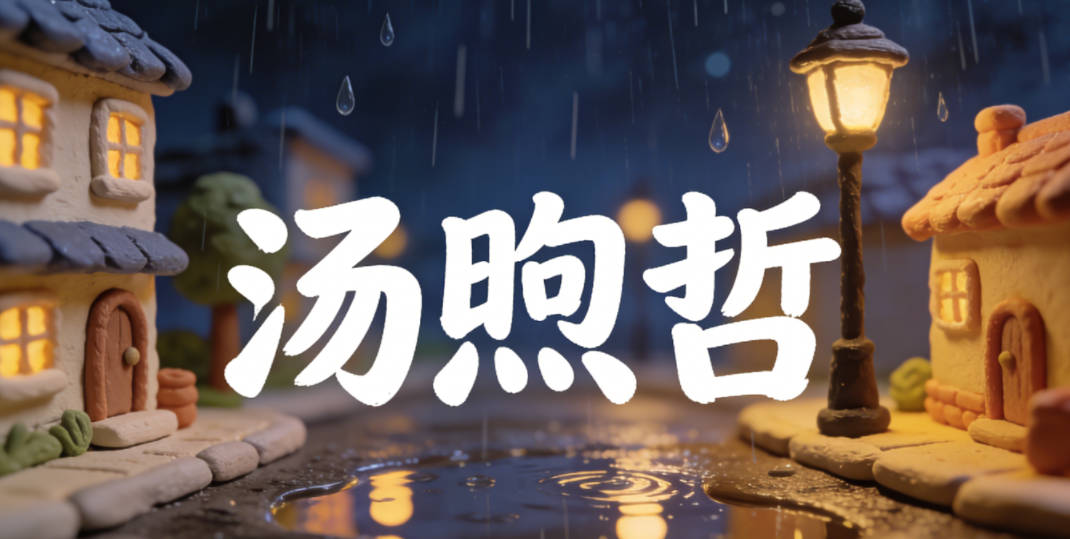 湯煦哲，煦是溫暖，哲是智慧