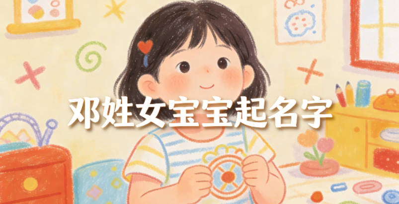 如何給鄧姓女寶寶起一個有內(nèi)涵的名字