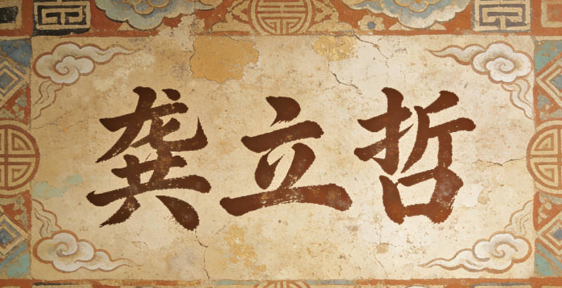 龔立哲，寓意堅定有智慧，能引導(dǎo)孩子樹立堅定的意志