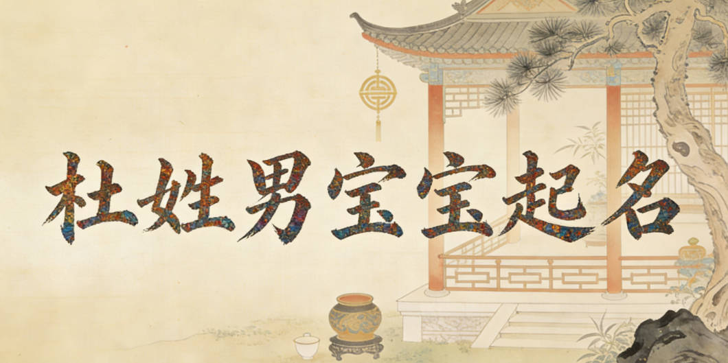 杜姓男寶寶起名好聽(tīng)又獨(dú)特