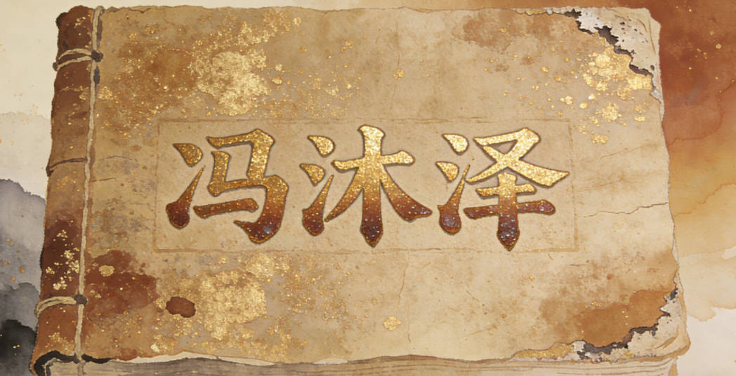 馮沐澤，沐是潤(rùn)澤的意思，澤是自然恩澤