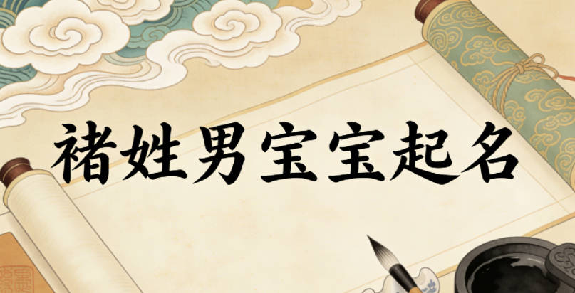 褚姓男寶寶起名經(jīng)典大氣