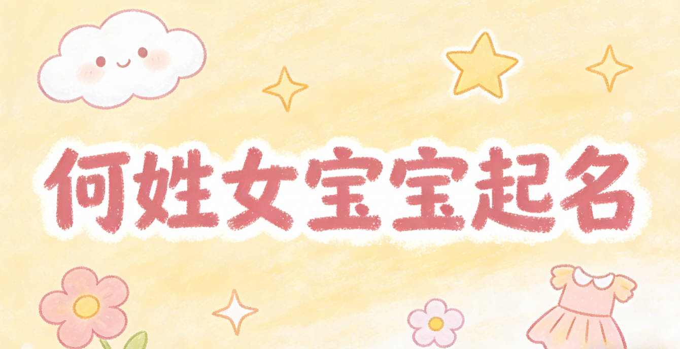 何姓女寶寶起名獨(dú)特新穎