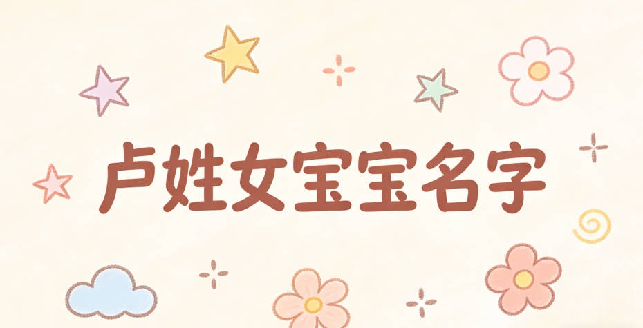 有文化底蘊(yùn)的盧姓女寶寶名字